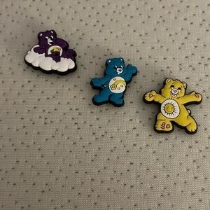 Jibbitz Care Bears Croc Charms Set of 3 NWT